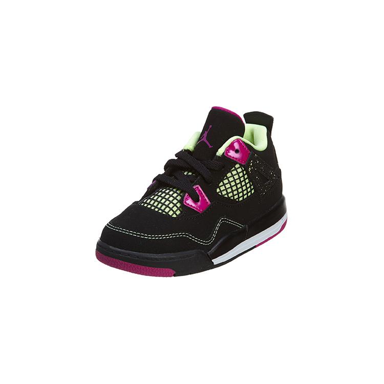 New Jordan 4 Retro Fuchsia Lime Black TD 705345-027