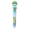 1Pc10 Colors Cute Cartoon Ballpoint Pen Kawaii Multi-Color Writing Supplies Notes Paintings Hand-Held Pens Student Gift