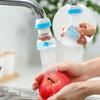 360° Rotatable Telescopic Tap Water Filter Sprinkler Anti-Splash Faucet Nozzle Water Saver Can
