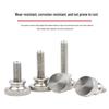 GUWANJI 304 Stainless Steel Knurled Thumb Screw