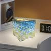 Creative Tulip Lamps LED Night Light 3D Tulip Table Lamp DIY Night Lamp Gift Material Package for Girlfriend Bedroom Ornament