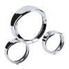 Motorcycle Headlight Trim Rings Replacement for CVO Limited FLHTKSE FLHTCUSE5 7 Inch Headlight Visor Rings and 4.5 Inch