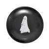 Assiette Fantôme d'Halloween 7 pouces Plastique Réutilisable Assiette Fantôme Ronde Vaisselle de Table pour Dîner Dessert pour Trick or Treat Fournitures de Fête d'Halloween