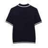 Spring 2025 Women's Slim-Fit Commuter POLO Collar Short-Sleeved Knitwear