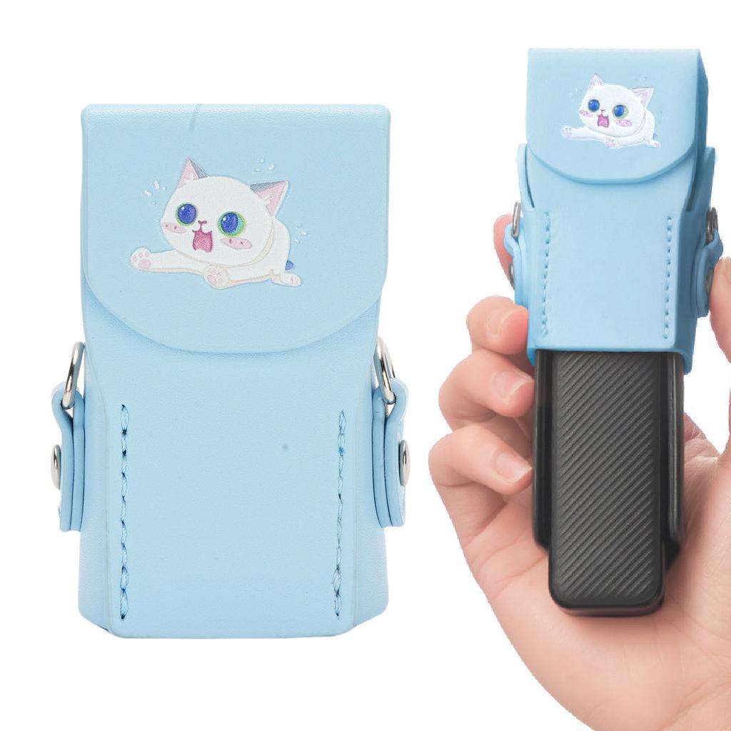 Camera Leather Protective Cover Suitable for 3 Camera Magnetic Closure Anti Collision Scratch Protective Cover