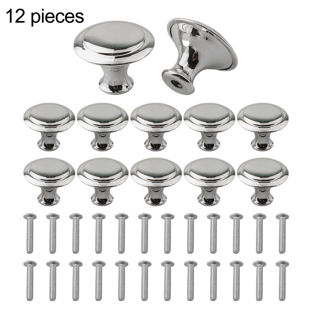 30mm Knobs Cabinet Knobs Contemporary Design Easy Installation Elegant Design Modern Design Rust Resistant Scratch Resistant