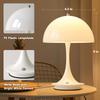 Mushroom Portable LED Table Lamp USB Wireless 3color Dimming Rechargeable Touch Night Light Mood Desk Lamp for Bedside Hotel