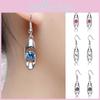 Creative Water Drop Earrings Eardrop With Rhinestones For Women Gift