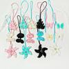 1 Piece Butterfly Applique Patch Hanging Rope Keyring  Starfish Sequin Handmade Beaded Clothing Sew On Patches Pendant