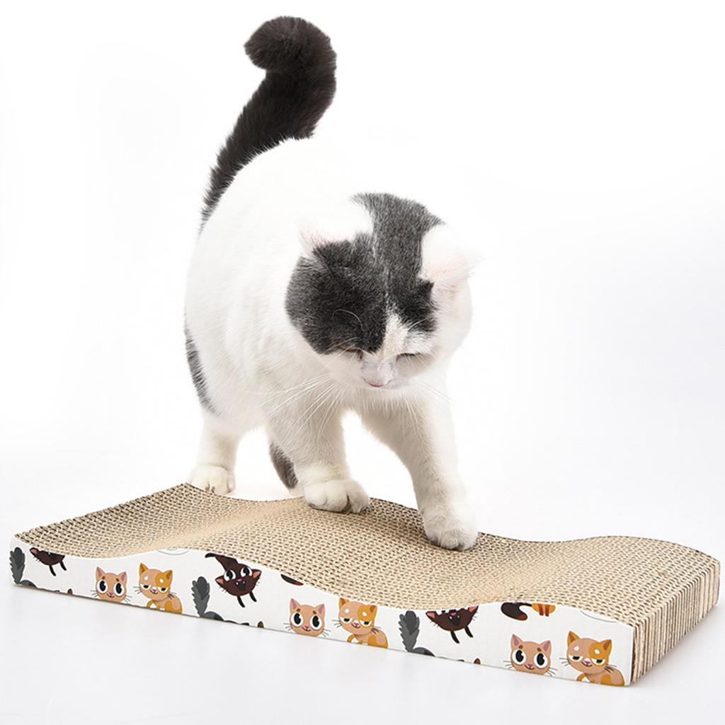 large cardboard cat scratcher