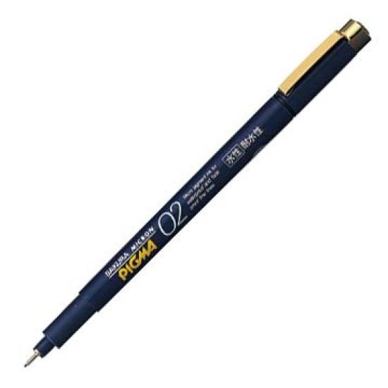 Sakura Pigma Set of 2 Cray-Pas Water-Based Markers, 0.2mm, Black, ESDK02#49,