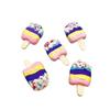 Simulation Toy Soft Clay Ice Cream Popsicle DIY Craft Kit: Phone Case, Hair Clip & Accessories.