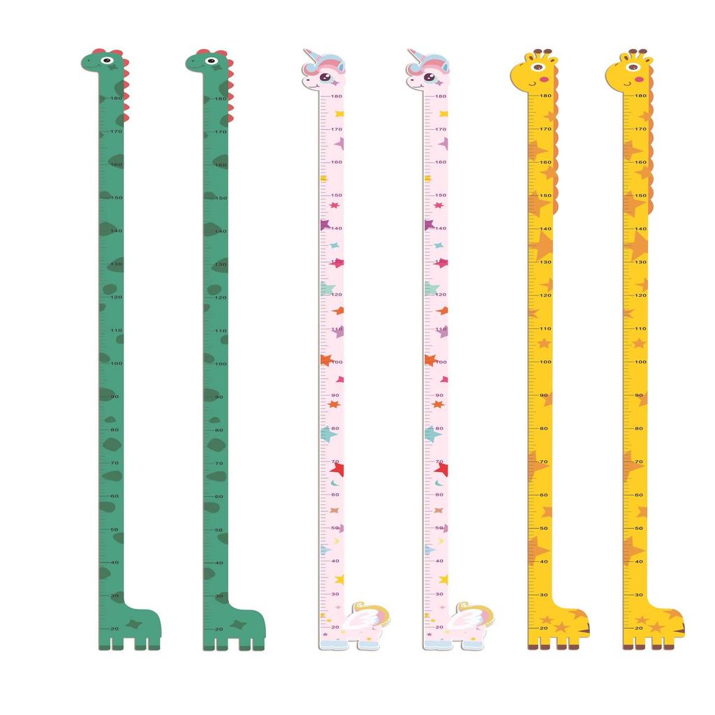 Children's Removable Cartoon Height Wall Sticker Ruler