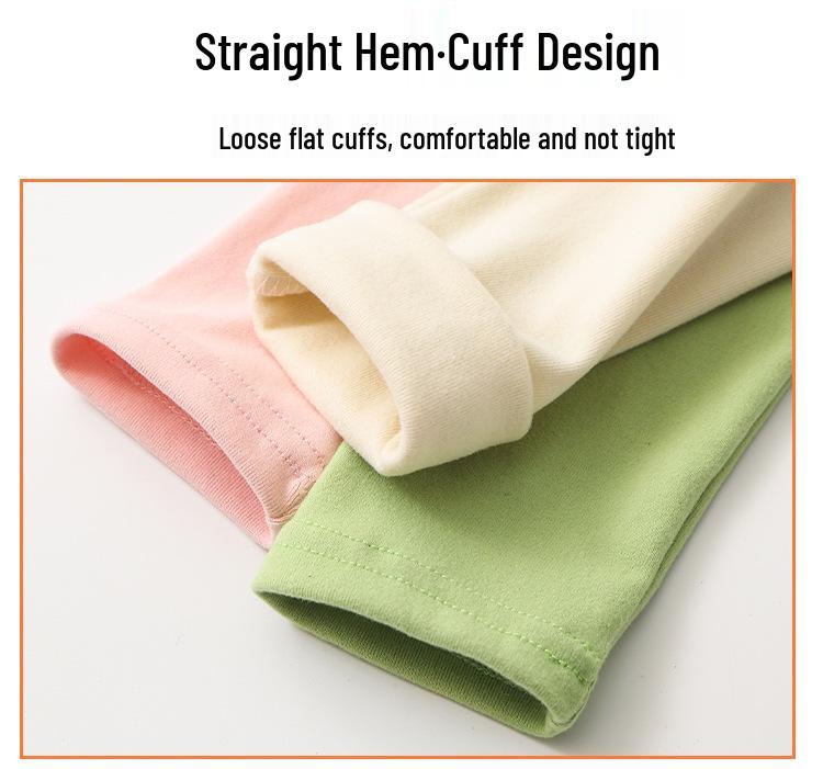 Children's Korean Style Long-Sleeve Mock Neck T-Shirt, Solid Color, Autumn/Winter, Versatile Base Layer for Boys and Girls.