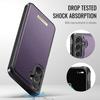 For Samsung Galaxy S24+/Galaxy S25+ Magnetic Case CASEME ME80 Series Leather PC TPU Phone Cover with Detachable Wallet