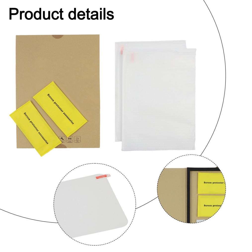Tempered Glass Screen Protector for TM7 Blender 2 PCS Scratch Resistant Clear