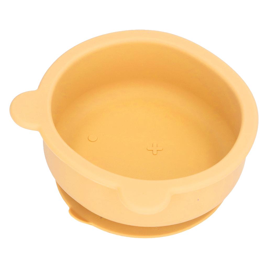 Baby Bowl Food Grade Silicone Cartoon Bear Shaped Toddler Bowl Bowls with Suction for Babies Kids