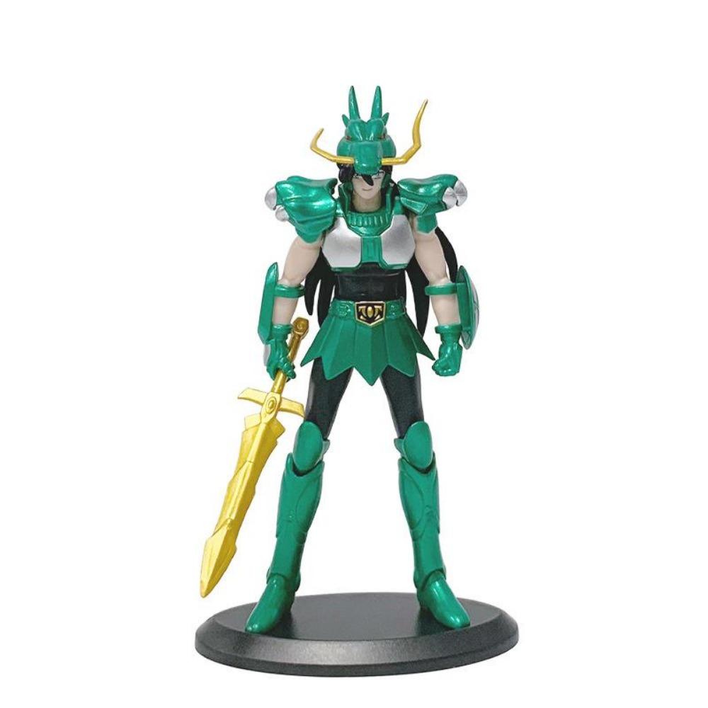 19CM Anime Figure Phoenix Ikki Hyoga Seiya Shiryu Standing Armor Model Children's Toys PVC Box Desktop Collection Decoration