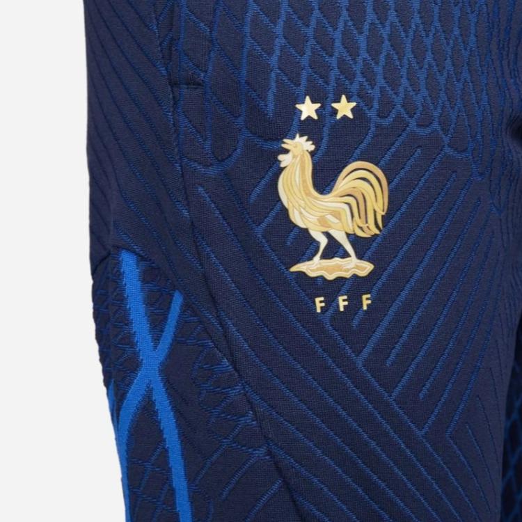 Nike Dri-FIT ADV 2022 World Cup France Team Player Edition Slim Fit Color Block Football Pants Men bottoms DH6433-410