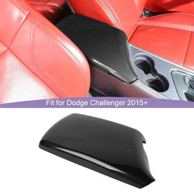 ABS Armlehnenbox Dekorpaneel Dekoration Abdeckung Aufkleber Für Dodge Challenger 2015 aufwärts Autoinnenzubehör
