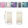 with Strap Bedroom Partition Sheer Curtain Double Layer Entrance Curtain  Summer