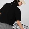 New MLB FW22 Polo Shirt Unisex Black 3APQH0133-43BKS