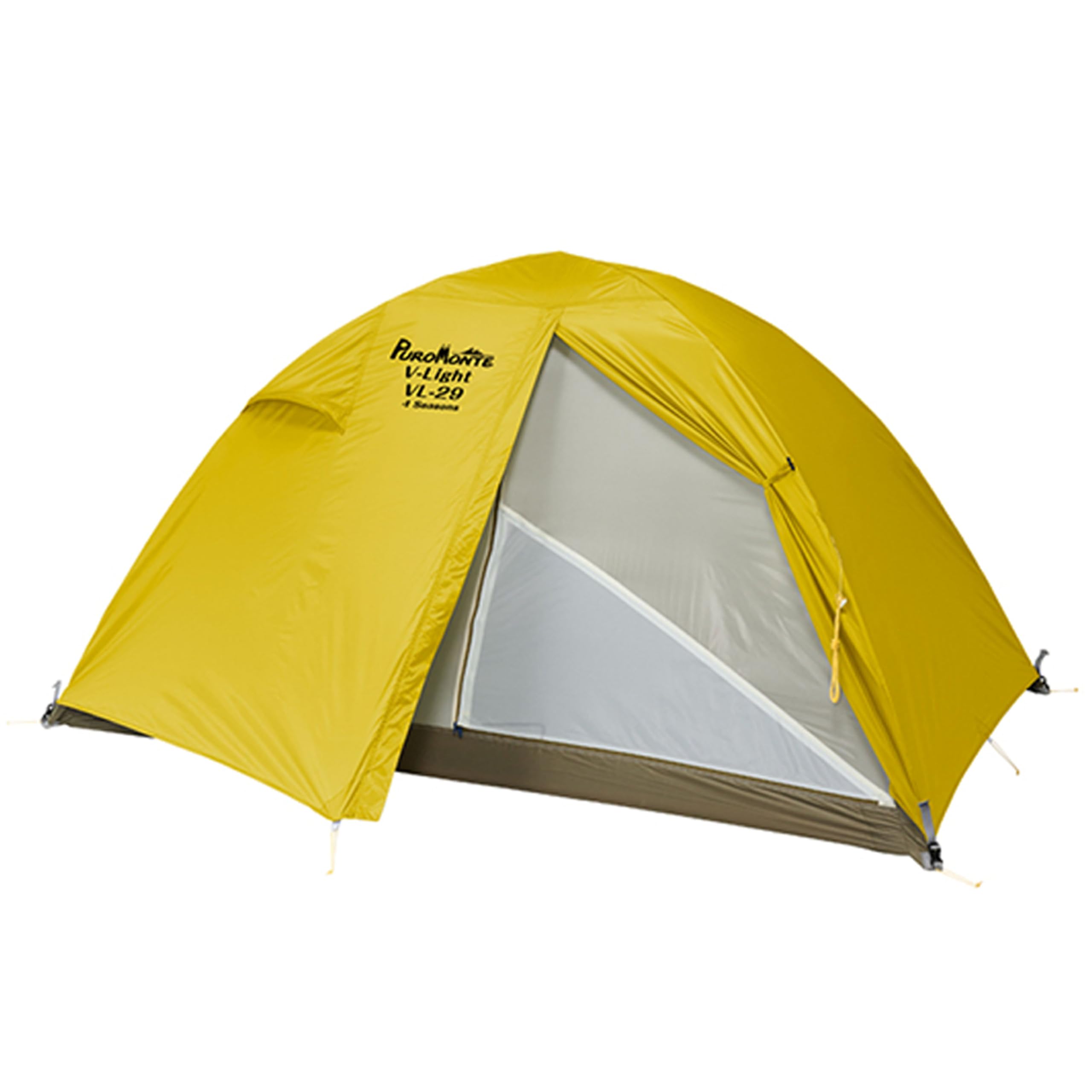 

PuroMonte Outdoor Light Alpine Yellow VL194S Tent, 1-Person, (YL),