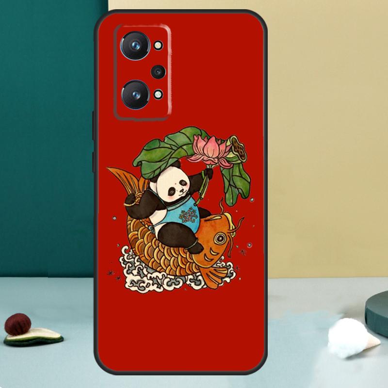 Koi Carp Fish Yin Yang For Realme 13 12 10 11 14 Pro Plus GT 6 5 6T GT7 Pro C55 C53 C51 C21Y C25S C75 C67 C61 Case