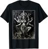NOUVEAU LIMITÉ Déesse de la Mort Kali Kalika Indienne Bouddhisme Hindou T-shirt Unisexe