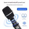 Universal Handheld Wireless Microphone for Home KTV & Live Broadcast with High-Quality Sound & Charging Feature
