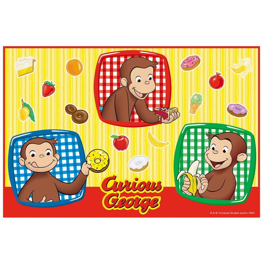 

Skater leisure sheet S 90 x 60 cm Curious George VS1