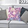 NNeedy Streamer OOverload Anime Celebrity Merchandise AllMatch Printed Pillow Case Sofa Car Office Room Decoration Protector