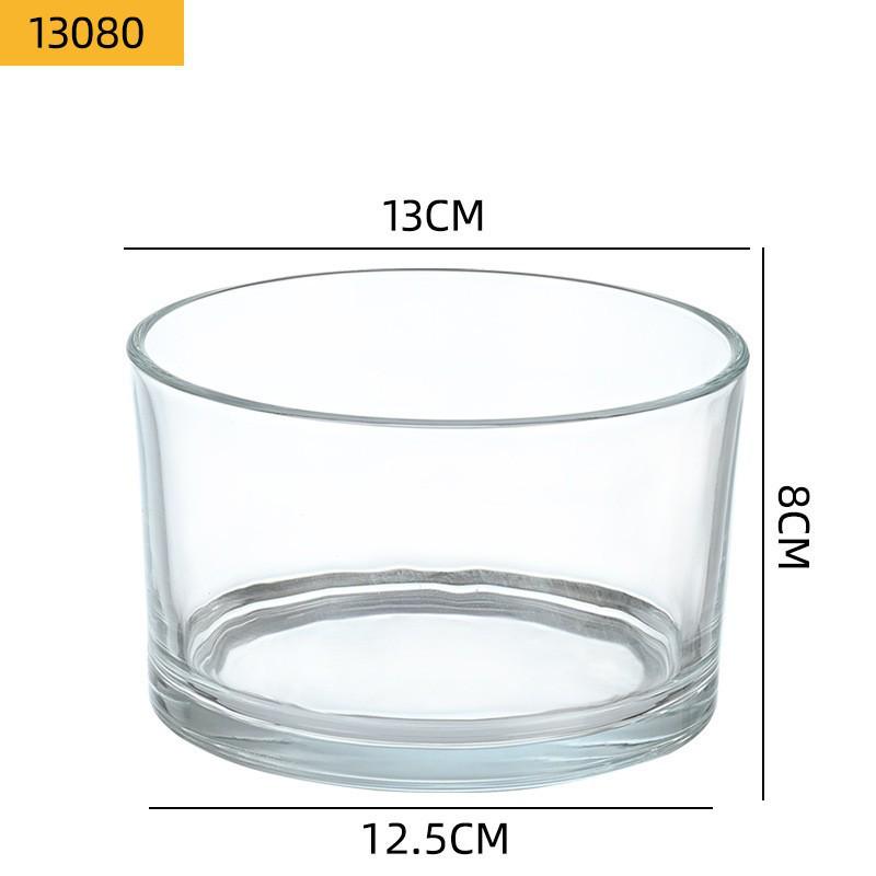 Creative Transparent Glass Candle Holder