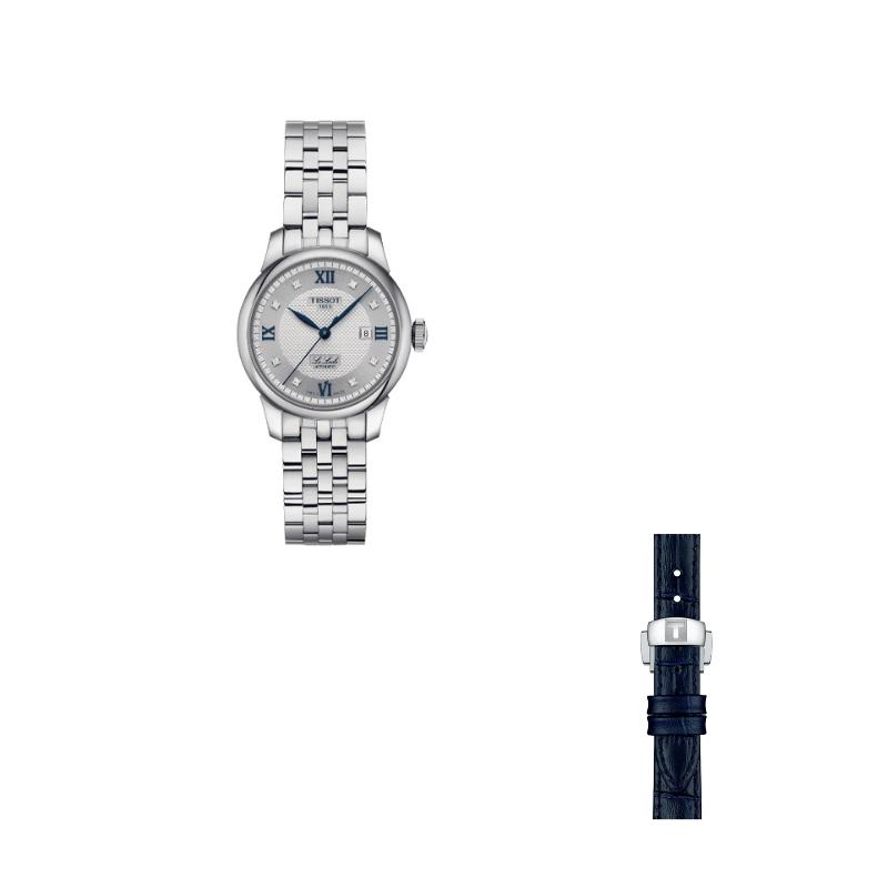 TISSOT Women s Le Locle Collection Watch T006.207.11.036.01 Silver Dial