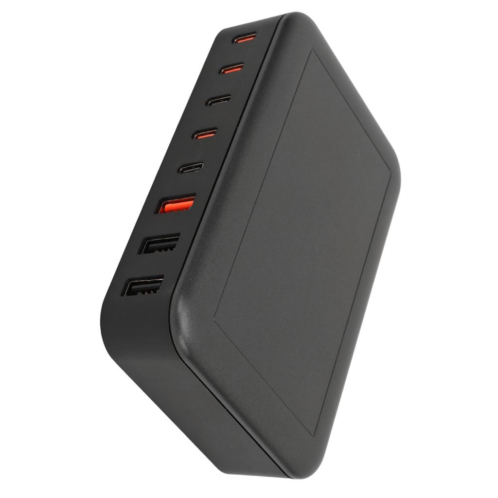 Multi Port USB Charger 235W 8 Ports PD65W Tabletop Fast USB C Charging Station for Macbook 100?240V