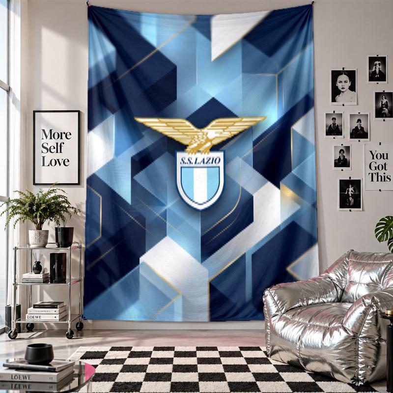 Lazio FC Wall Tapestry Home Decor Wall Hanging Cloth for Bedroom Living Room Background