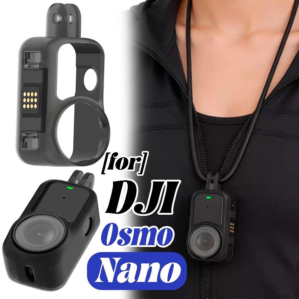 Protective Frame Case for DJI Osmo Nano Anti-scratch with Expansion Magnetic Interface Quick Release PC Protector for Osmo Nano
