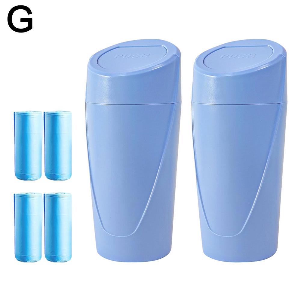 Poubelle d'intérieur de voiture étanche, petite taille, portable, porte-cendres, organise les accessoires de voiture