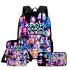 Kpop Witch Hunter Group Schoolbag High Definition Printing Casual Cross Border Light Backpack One Piece Hair