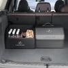 Auto Kofferraum Leder Aufbewahrungsbox Faltbar Auto Organizer Tasche Für Lexus F SPORT GS GX IS LS LX CT LC LBX NX RX 350h 450h ES UX 300e