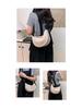 High-End Straw Woven Crescent Shoulder Bag: Fashionable, Pastoral Style, Hollowed-Out Versatile Handbag/Crossbody Bag for Casual Travel