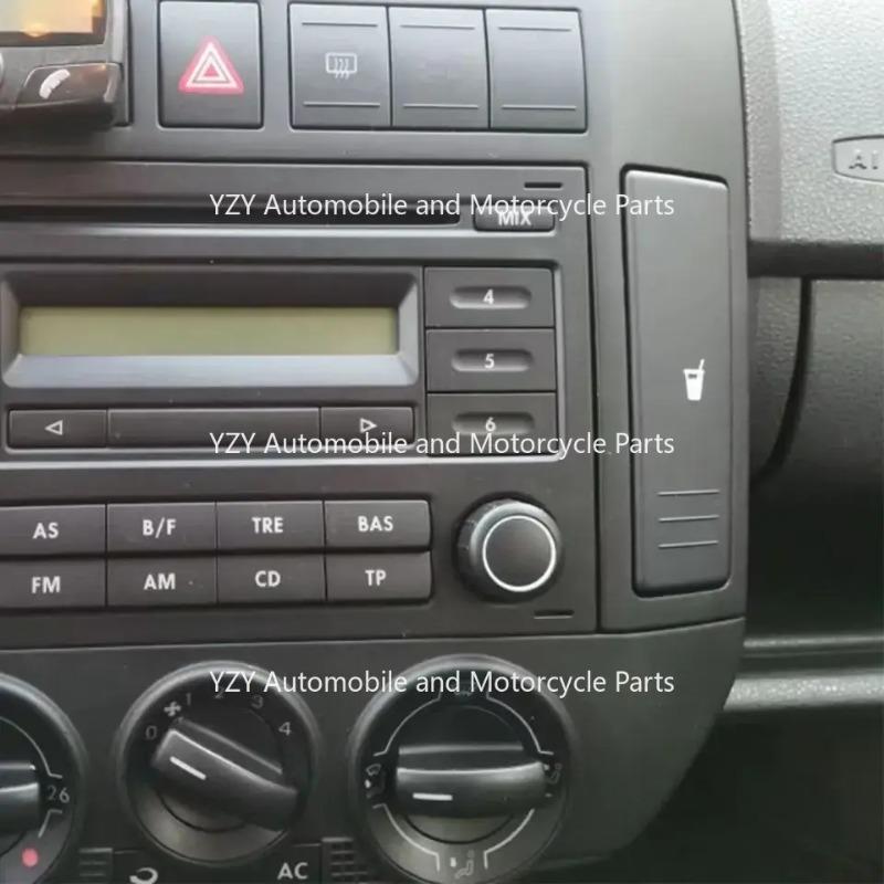 1PC NEW Car Center Console Cup Holder Card Slot For-Polo 9N 2002 2003 2004 2005 2006 2007 2008 2009 2010 6Q0 858 602