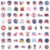 60 New American Epublican Graffiti Stickers Notebook Suitcase Waterproof Stickers