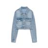 European & American Retro High Street Women's Casual Denim Jacket