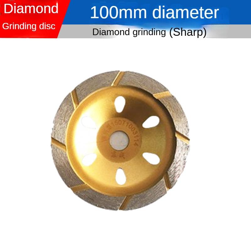 Dongcheng Diamant Verdickt Goldene Schüssel Schleifen Disc Schleifen Blatt Marmor Zement Beton Schleifen Rad Marmor Blatt
