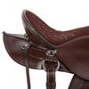 Western Barrel Show Leather Horse Saddle Tack