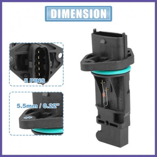 Car Mass Air Flow Sensor Meter Replacement No.8670112 For Volvo S80 99-06