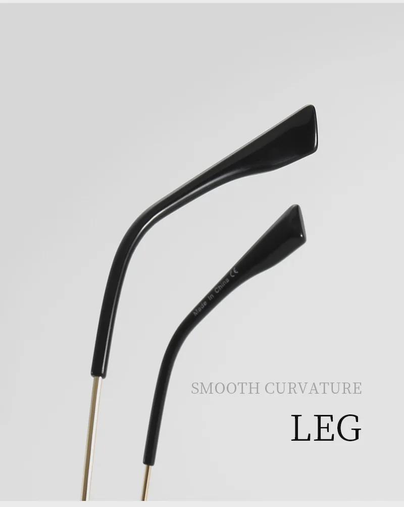 Ochelari de vedere clasici cu ramă semi-ramă pentru bărbați - Seria Business Elite, compatibili cu diplomele