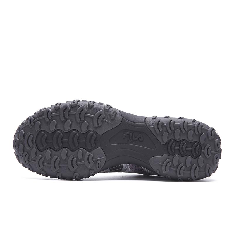 FILA ECHAPPE 2 Abrasion Resistant, Breathable, Lightweight Low top Casual Shoes Men's Peacock Cloud Gray/Shale Purple F12M622116FNS