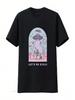 Space Cowgirl Outfit Lets Go Girls T Shirt DeserT Western Alien Shirtn Girl Vintage Washed Stylish Graphic Soft Versatile Homme